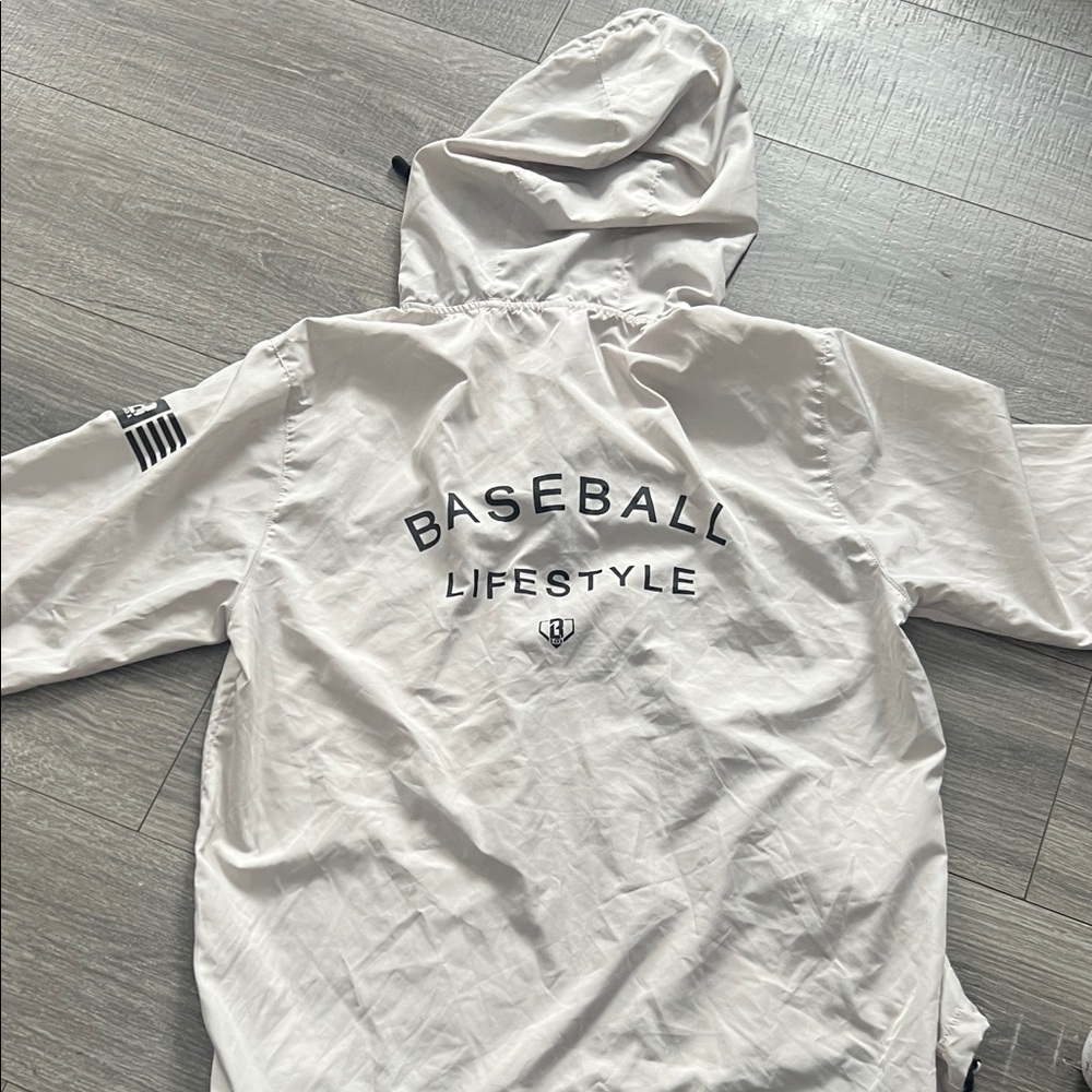 Baseball Lifestyle Men's Lightweight Jacket - Cream